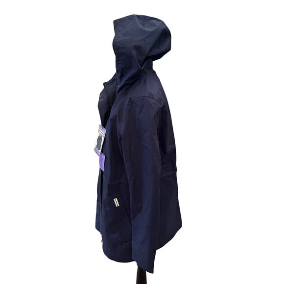 Hunter Water-Resistant Cotton Smock Jacket (Size XS) Blue NWT - Picture 5 of 11